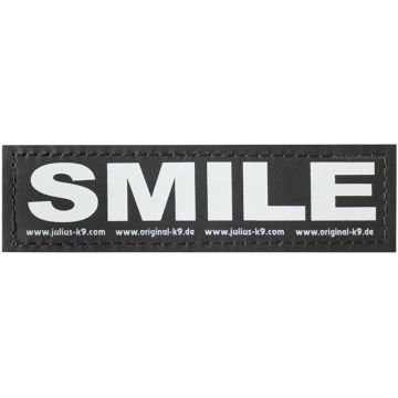 Julius-K9 Klettsticker, S, SMILE 2 Stk.