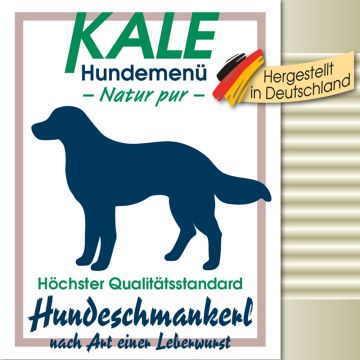 Kale Dose Hundeschmankerl nach Art einer Leberwurst