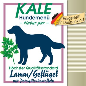 Kale Dose Lamm/Geflügel mit Petersilienkartoffeln