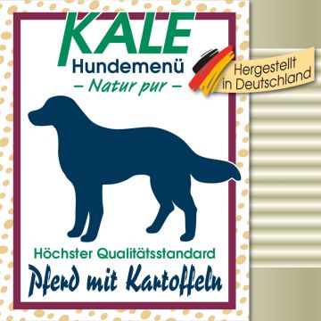 Kale Dose Pferd mit Kartoffeln