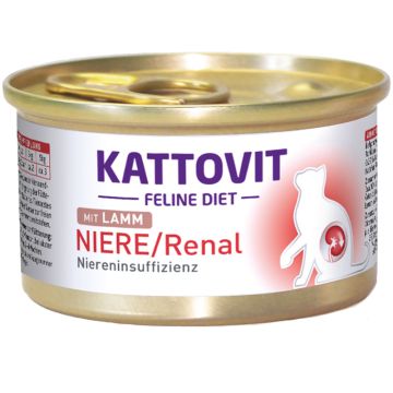 Kattovit Dose Niere/Renal mit Lamm 85g