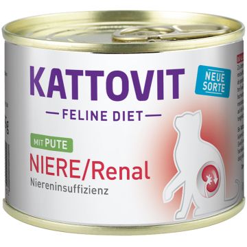 Kattovit Dose Niere/Renal mit Pute 185g
