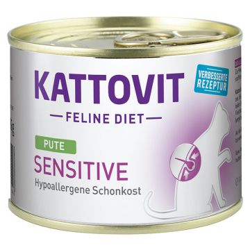 Kattovit Dose Sensitive mit Pute 185g