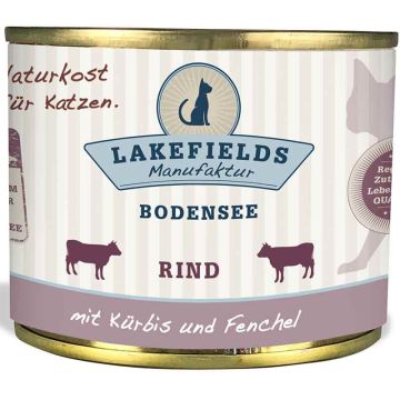 Lakefields Katze Dosenfleisch-Menü Rind 200g