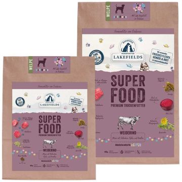 Lakefields SUPERFOOD Premium Rind für Welpen