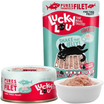 Lucky Lou Extrafood Thunfischfilet in Jelly