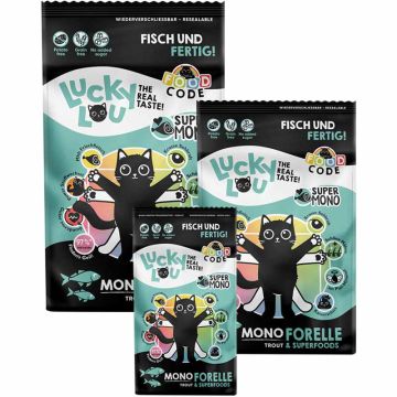 Lucky Lou Food Code Mono Forelle