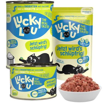 Lucky Lou Lifestage Adult Rind + Insekten