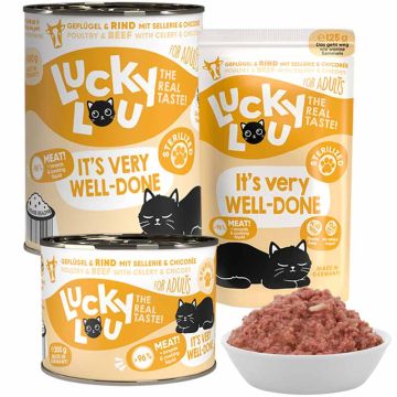 Lucky Lou Lifestage Sterilized Geflügel + Rind
