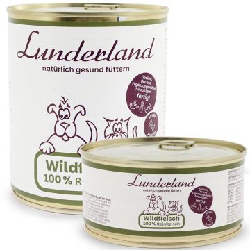 Lunderland Reinfleisch-Dose Wildfleisch