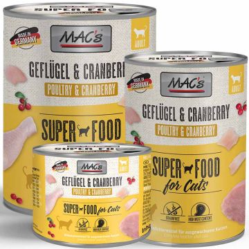 Macs Cat Dose Geflügel und Cranberry
