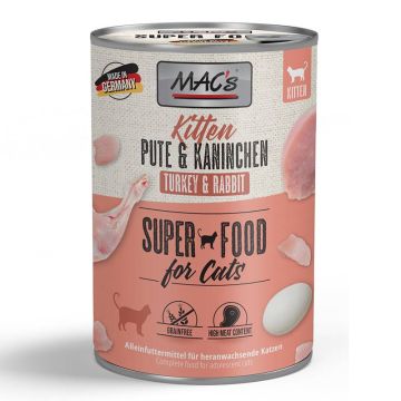 Macs Cat Dose Kitten Pute und Kaninchen
