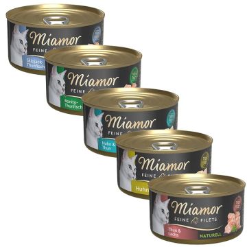 Miamor Feine Filets Naturelle Dose 80g