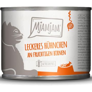 MjAMjAM leckeres Hühnchen an fruchtigen Birnen