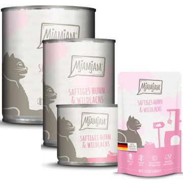 MjAMjAM Saftiges Huhn und Wildlachs