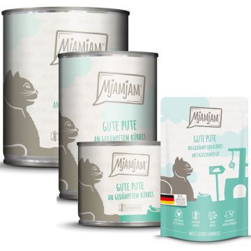 MjAMjAM Gute Pute an gedämpftem Kürbis