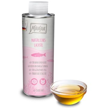 MjAMjAM natürliches Lachsöl 500ml