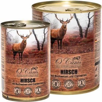 Ocanis Hirschfleisch mit Buchweizen und Cranberries