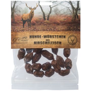 Ocanis Premium Hunde-Würstchen aus Hirschfleisch 100g