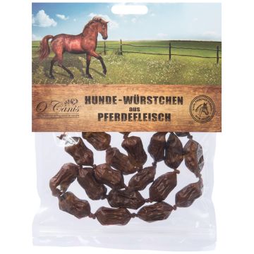 Ocanis Premium Hunde-Würstchen aus Pferdefleisch 100g