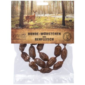 Ocanis Premium Hunde-Würstchen aus Rehfleisch 100g