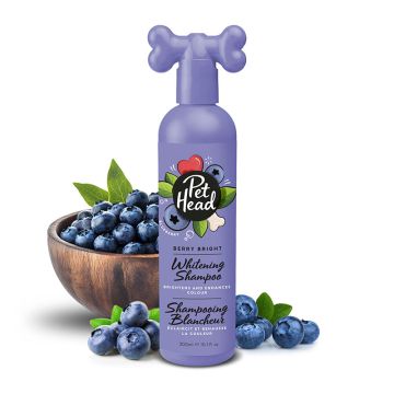 Pet Head Berry Bright, Whitening Shampoo, 300ml