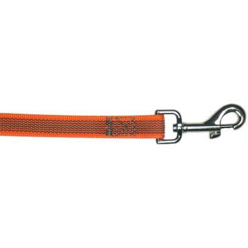 Petlando Gummierte Schleppleine, orange