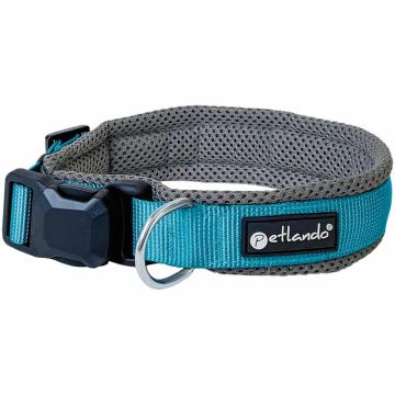 Petlando Magnetech Halsband, anthrazit/petrol