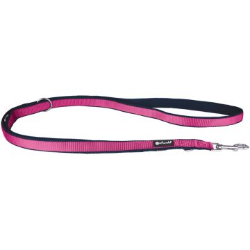 Petlando Magnetech verstellbare Führleine, navy/fuchsia