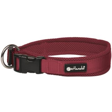 Petlando Mesh Halsband, bordeaux