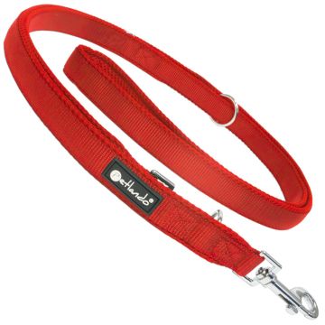 Petlando Mesh verstellbare Führleine, red