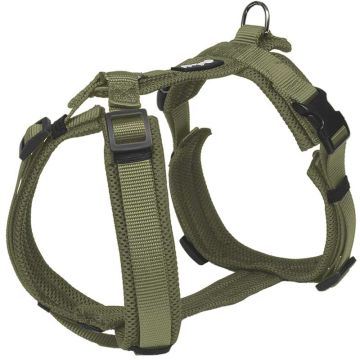 Petlando Mesh Y-Comfort Geschirr, olive