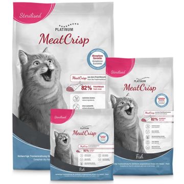 Platinum Katze MeatCrisp Sterilised Fish