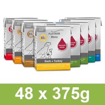 Platinum Vorteilspack Menu 4 Karton (48x375g)