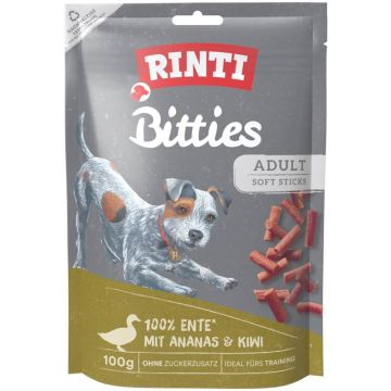 Rinti Snack Bitties Ente mit Ananas & Kiwi 100g