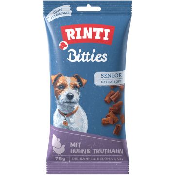 Rinti Snack Bitties Senior Huhn + Truthahn 75g
