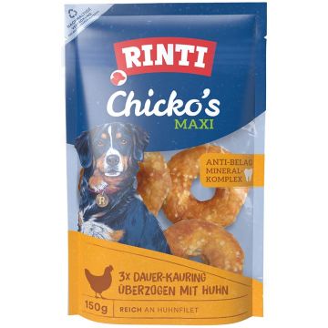 Rinti Chickos Dauer-Kauringe maxi, 3 x 50g