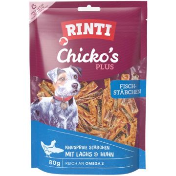 Rinti Snack Chickos PLUS Fischstäbchen 80g