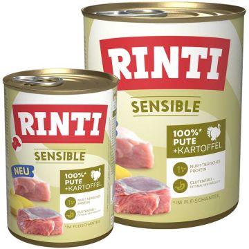 Rinti Sensible Pute + Kartoffeln