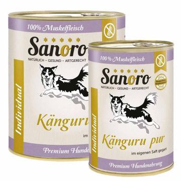 Sanoro Pures Muskelfleisch Känguru pur