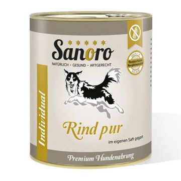Sanoro Pures Muskelfleisch Rind pur 800g