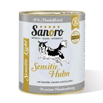 Sanoro Sensitiv Light Huhn mit Kartoffeln und Karotte 800g