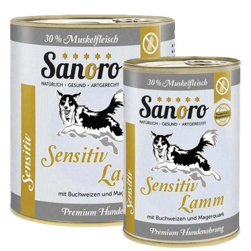 Sanoro Sensitiv Lamm mit Karotte und Buchweizen