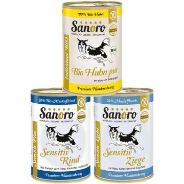 Sanoro Nassfutter Sparpaket 400g