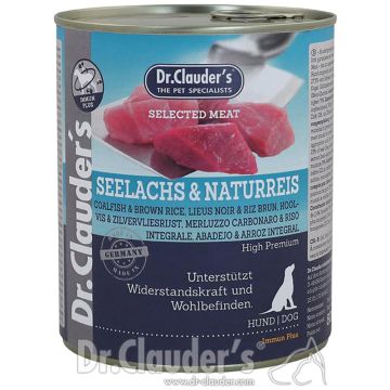 Dr. Clauders Selected Meat Immun Plus Seelachs+Reis 800g