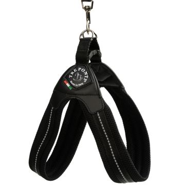 Tre Ponti Easy Fit Soft-Geschirr, atmungsaktiv, schwarz