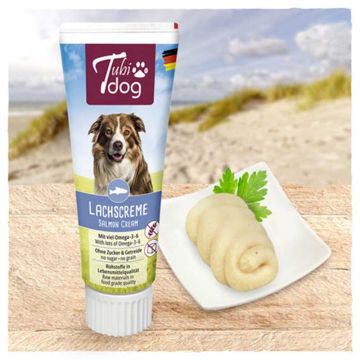 TubiDog Delikatess Lachscreme 75g