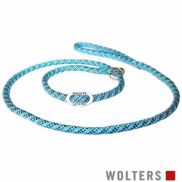 Wolters Moxonleine Everest, reflektierend, aqua/schwarz
