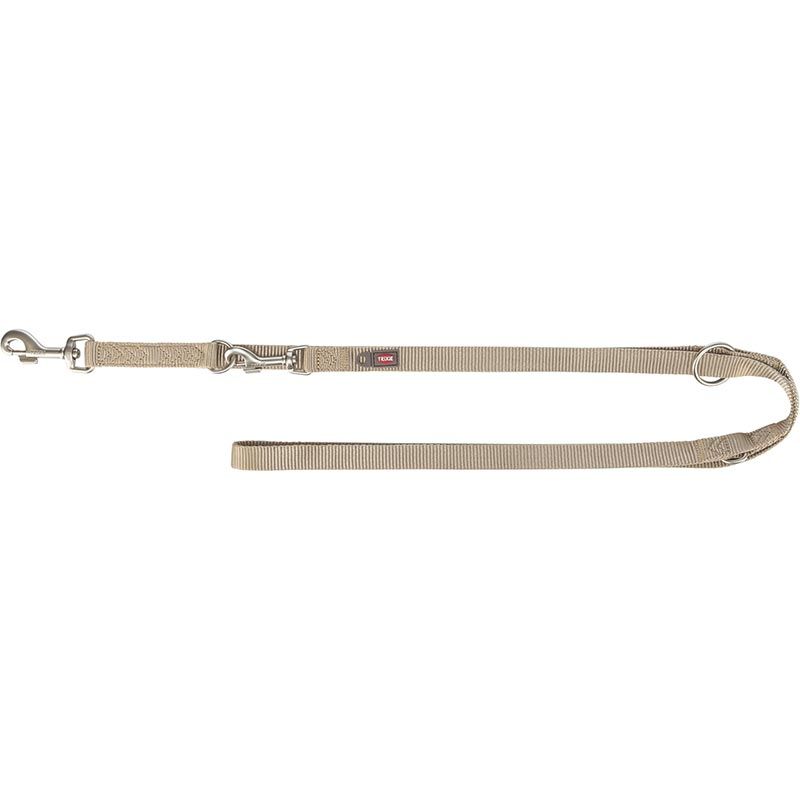 Premium V-Leine, XS-S: 2,00 m/15 mm, sand