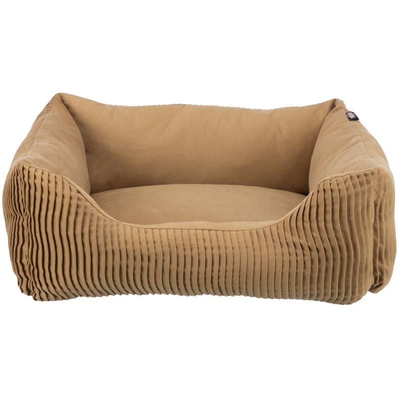 Bett Marley, eckig, 60x50 cm, ocker
